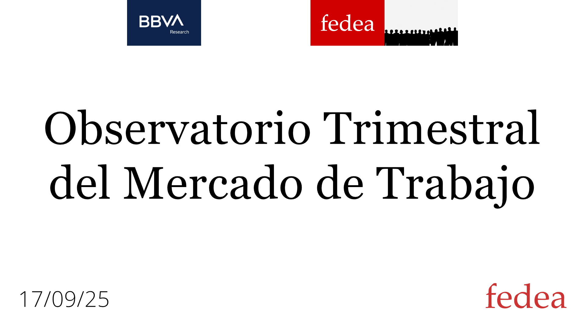 Presentación Observatorio Trimestral del Mercado de Trabajo 2026-T2