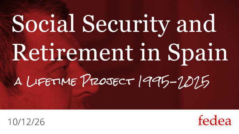 Presentación de la monografía «Social Security and Retirement in Spain: a Lifetime Project 1995-2025»